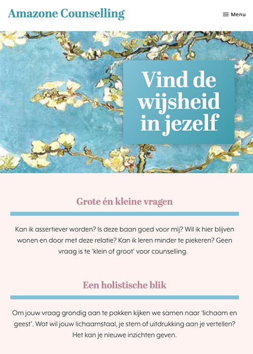 website amazone counselling home mobiel