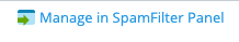 manage in spamfilter